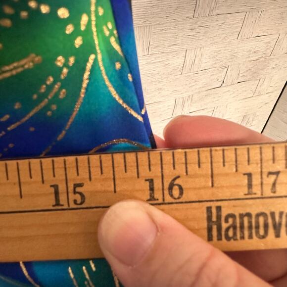 Croft & Barrow women’s one piece swimsuit floral crisscross back plus size - Picture 10 of 11